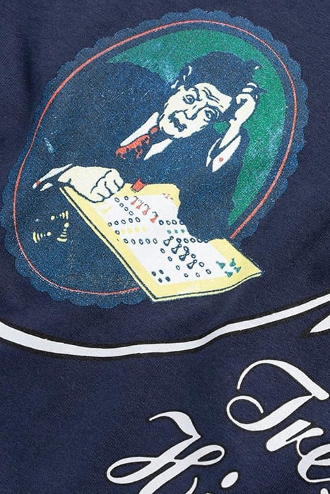 TRESOR X HIGHSNOBIETY – BERLIN, BERLIN 3 MENSCH T-SHIRT NAVY 4