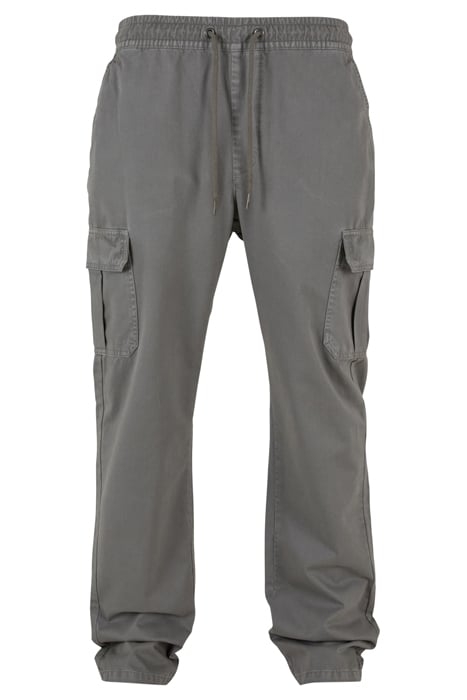 COTTON CARGO PANTS ASPHALT 4