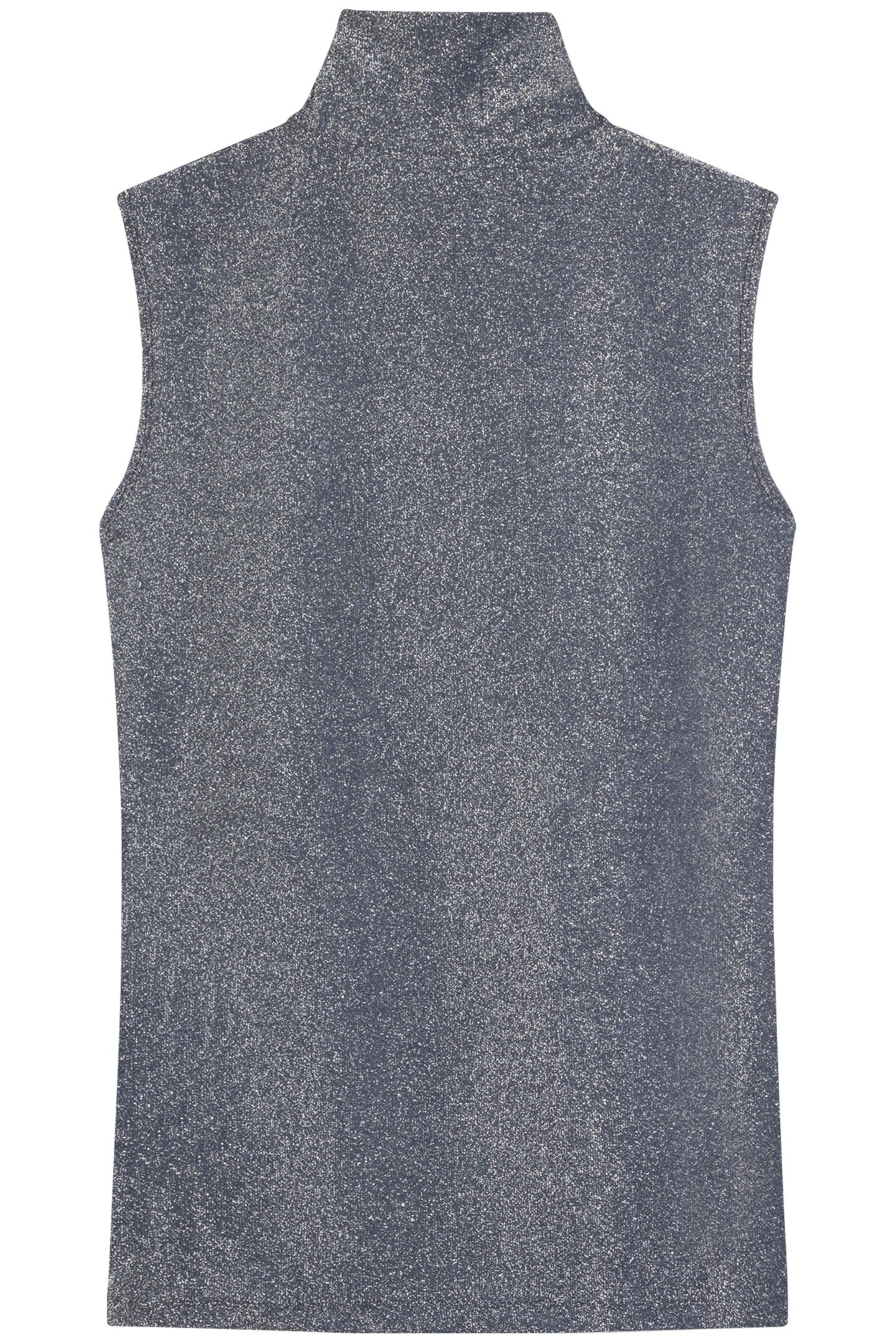 TURTLENECK TOP GLITTER BLACK 4