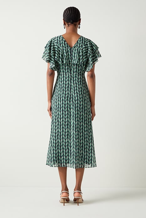 AGNES RIBBON MIDI DRESS BLUE 2