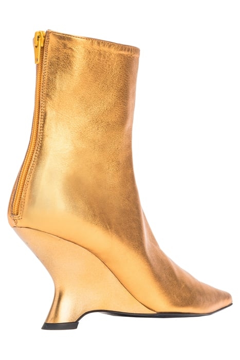 ALBENIZ TRONCHETTO PELLE LAMIN GOLD 3