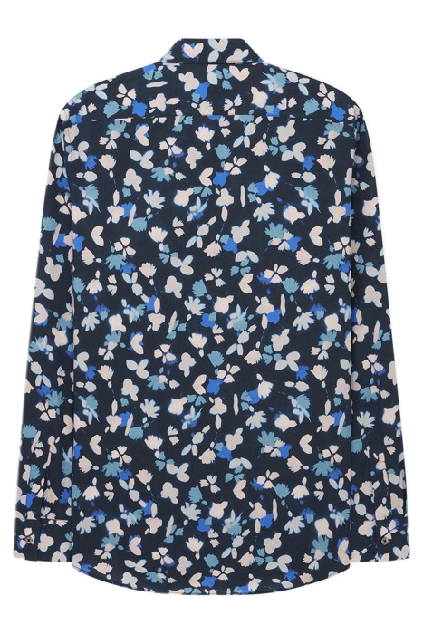 MENS S/C REGULAR FIT SHIRT VERY DARK NAVY 2