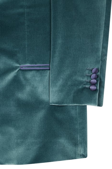 MENS 2BTN JACKET GREYISH BLUE 3