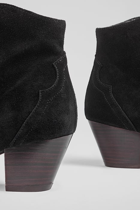 LEIDA WESTERN BOOTS BLACK 4