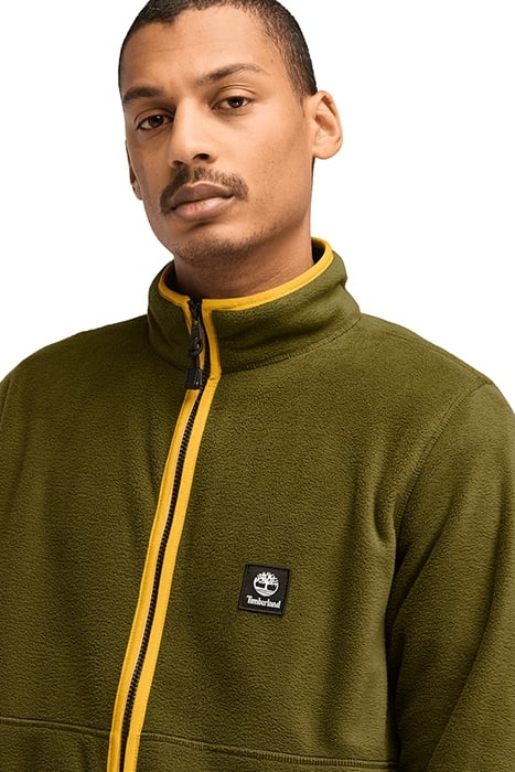 FULL ZIP POLAR FLEECE DARK OLIVE 6