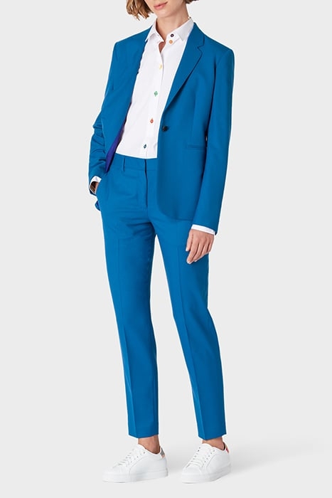 WOMENS TROUSERS PETROL BLUE 3