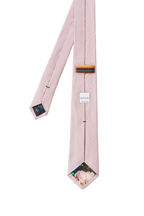 TIE 6CM NARROW PINK 3