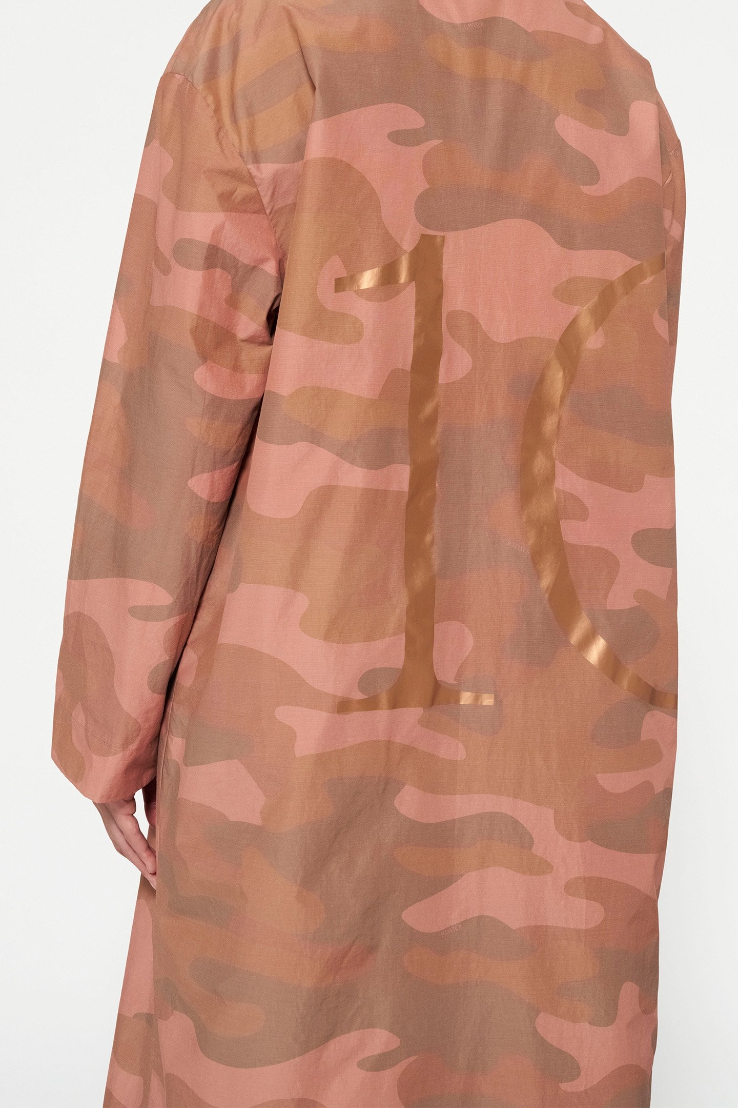 NYLON COAT CAMO SADDLE BROWN 8