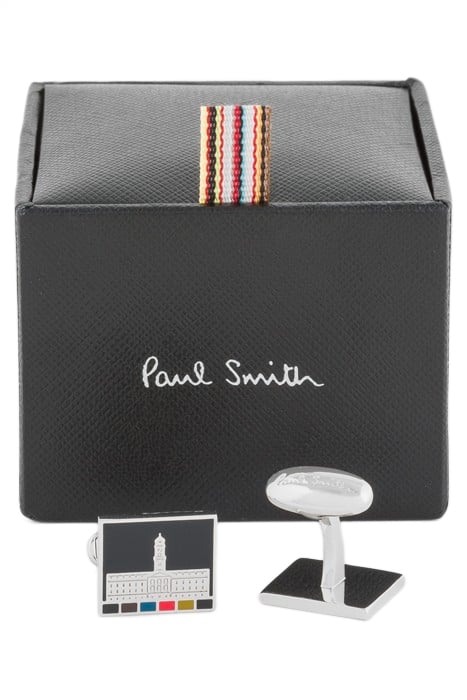 MEN CUFFLINK NOTTM UNI NAVY 2