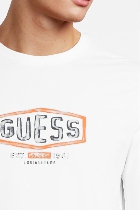 GUESS ECO LS CN GUESS BOX CRAC PURE WHITE 4