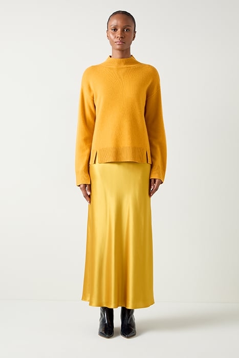 ZOE BOXY KNITTED SWEATER GOLD 2