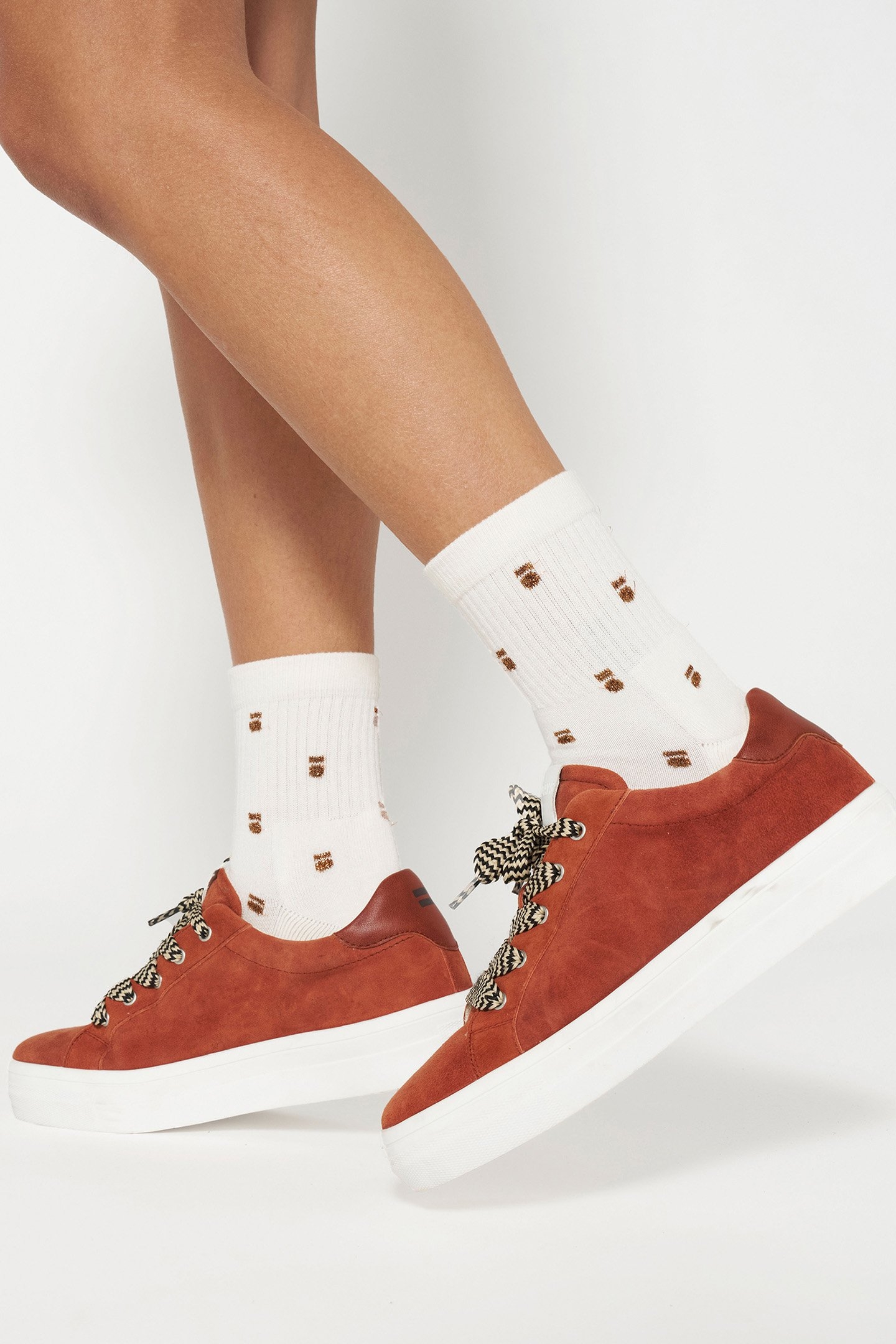 SNEAKERS SADDLE BROWN 2