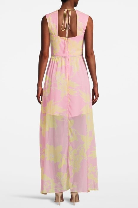 GUESS ECO SL GILDA LONG DRESS LIGHTERMID-CENTURY 6 2