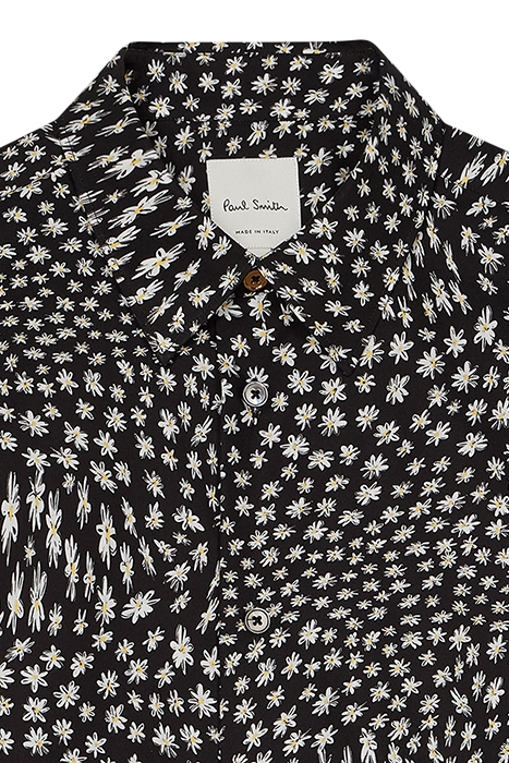 MENS S/C TAILORED FIT SHIRT BLACK 2