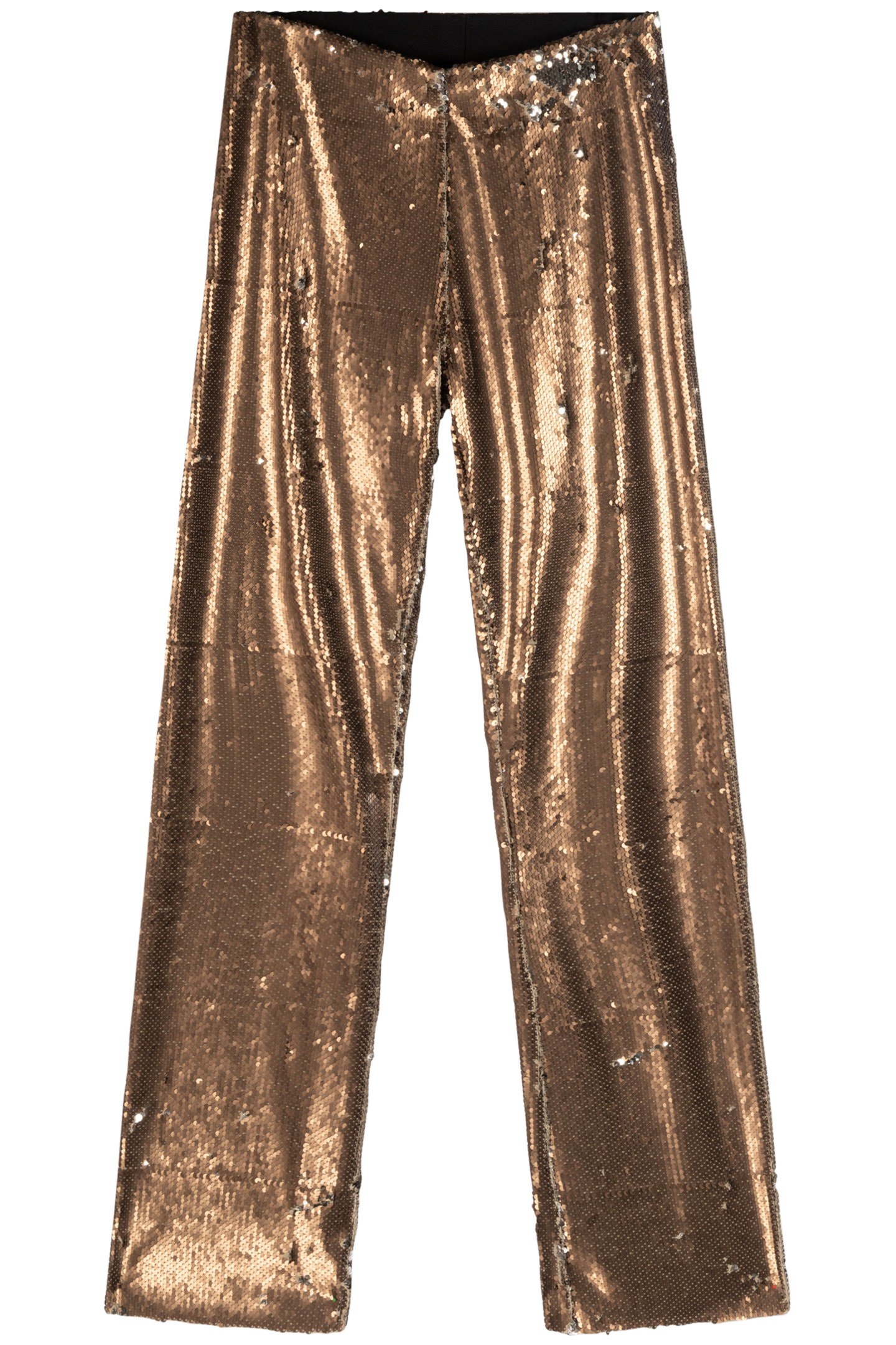 PANTS SEQUINS WARM TAUPE 3