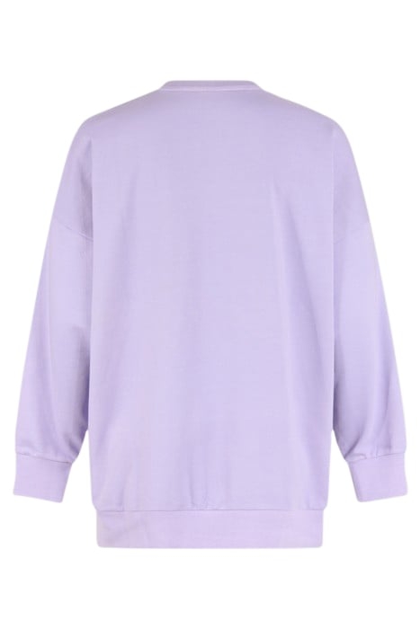 LA-SBWASHED RETRO STUDIO SWEAT LIGHTPURPLE 3