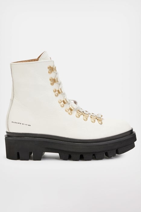 WANDA GLOSS BOOT WHITE 1