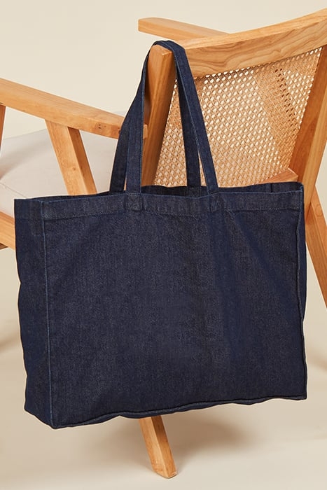 MONOGRAMMED DENIM TOTEBAG I.C DORÉ 4