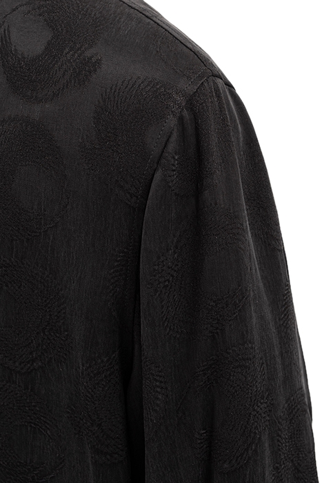 PURE EDITION – BLACK DECORATIVE JACQUARD JACKET 6