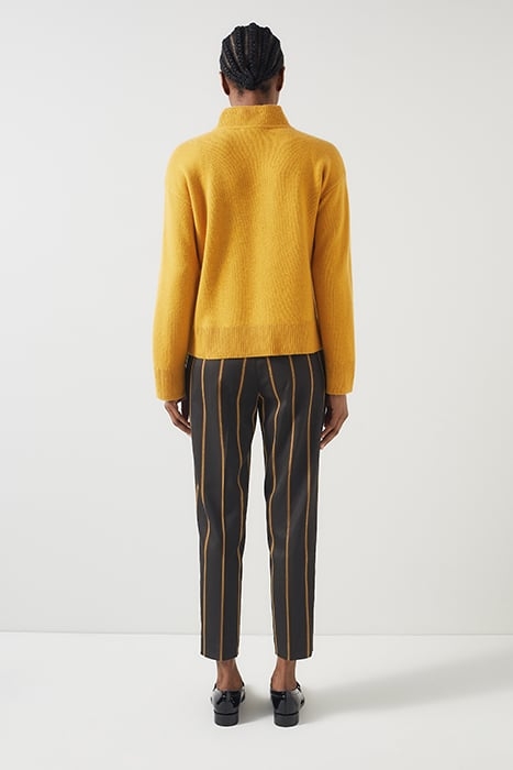 JEMIMA STRIPE STRAIGHT JEANS BLACK 2