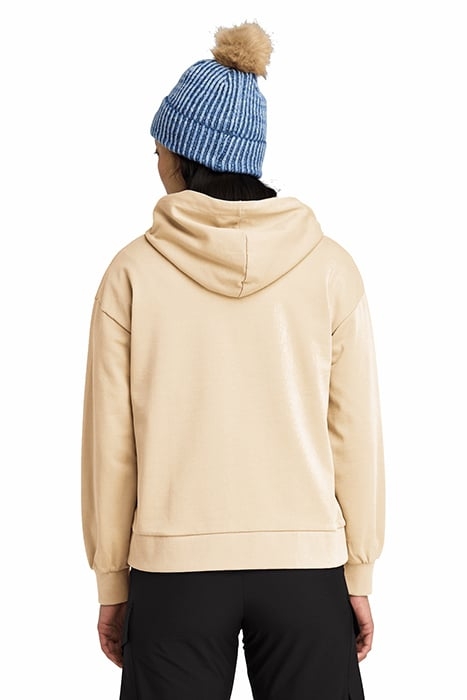 STACK LOGO LOOP BACK HOODIE ANGORA 2