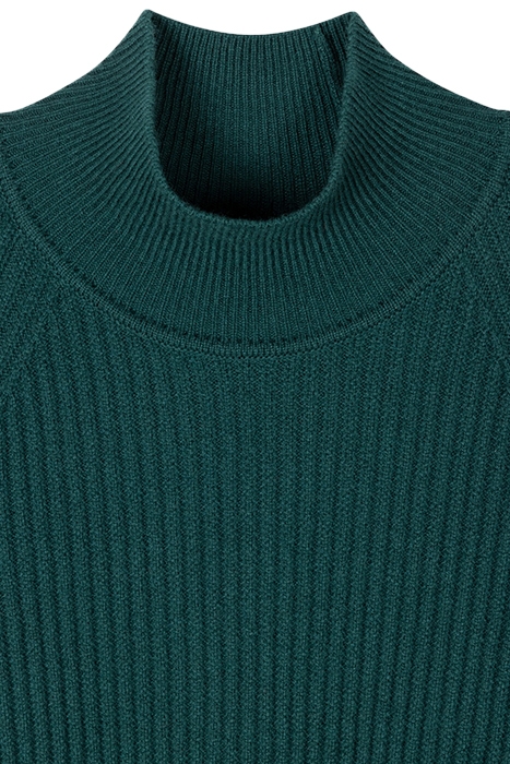 GENTS PULLOVER ROLL NECK BOTTLE GREEN 5