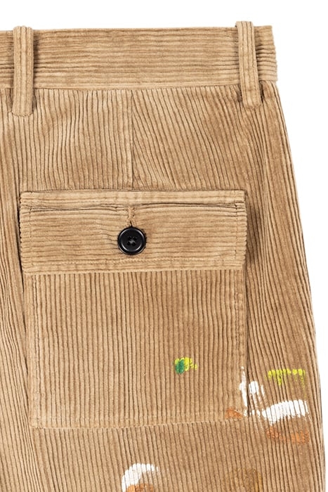 MENS TAPERED LEG TROUSER TAN 5