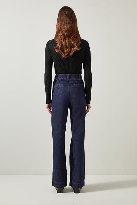 WEST CABLE KNITTED SWEATER BLACK 3