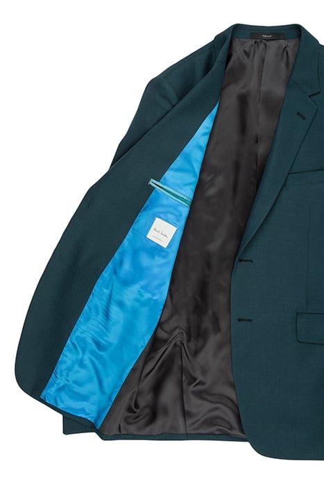 GENTS SLIM FIT 2 BTN JACKET BOTTLE GREEN 7