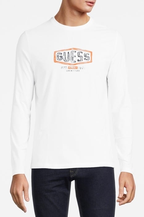 GUESS ECO LS CN GUESS BOX CRAC PURE WHITE 1