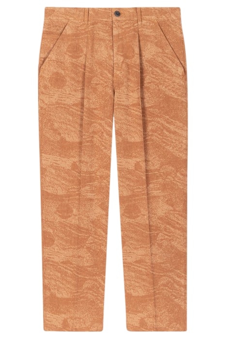 MENS ORANGE TROUSERS ORANGE 4