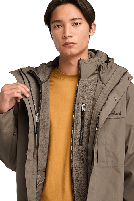 BENTON WATERPROOF 3IN1 JACKET CHOCOLATE CHIP 5