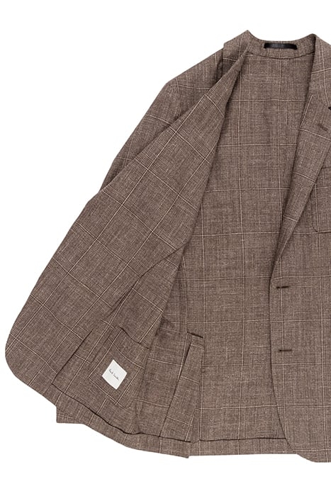 MENS 2 BTN PATCH POCKET JACKET BROWN 5