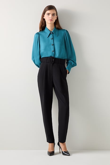 SONYA CREPE BLOUS TEAL 5