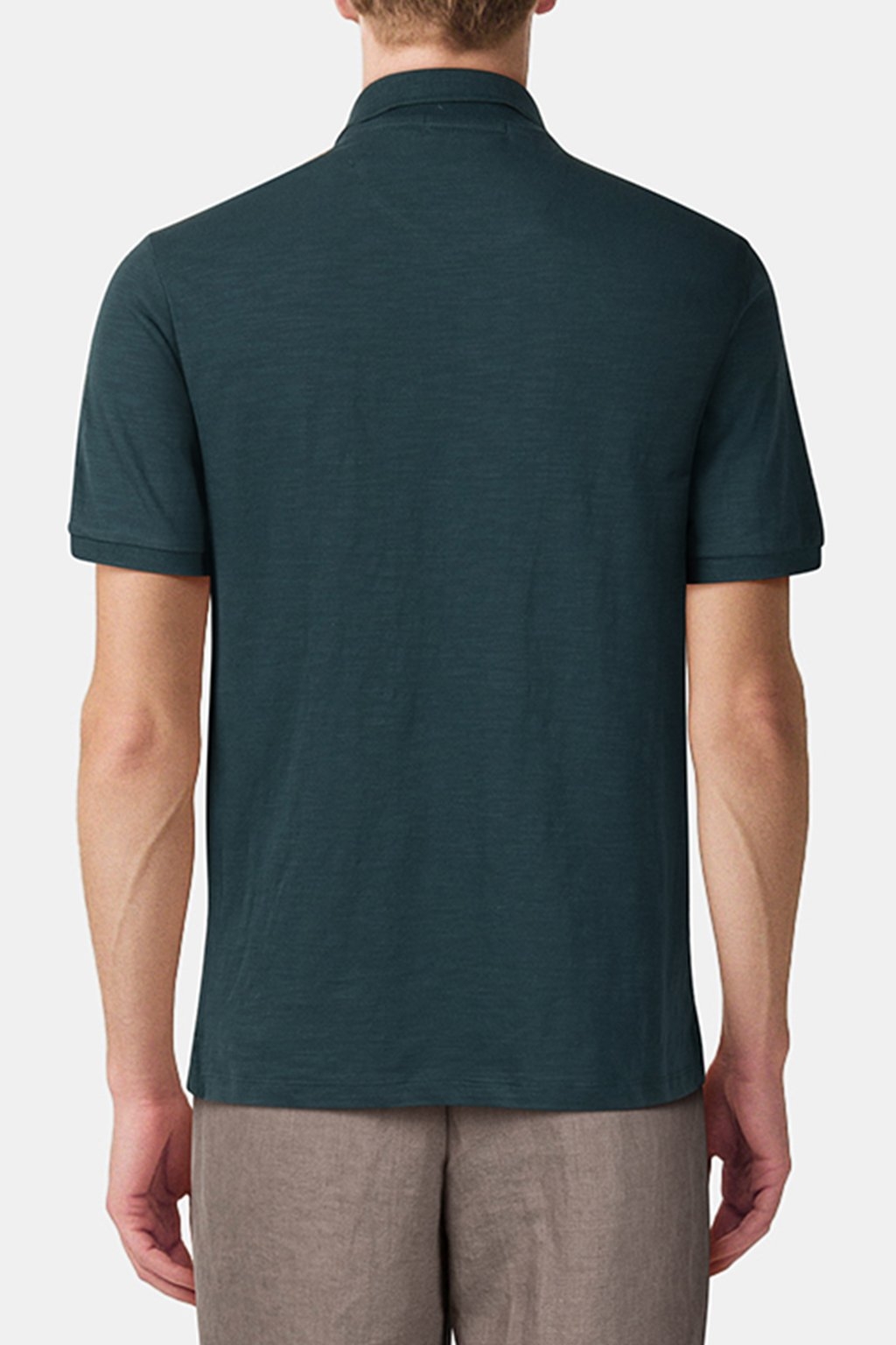 SLUB SS POLO CYPRESS GREEN 2