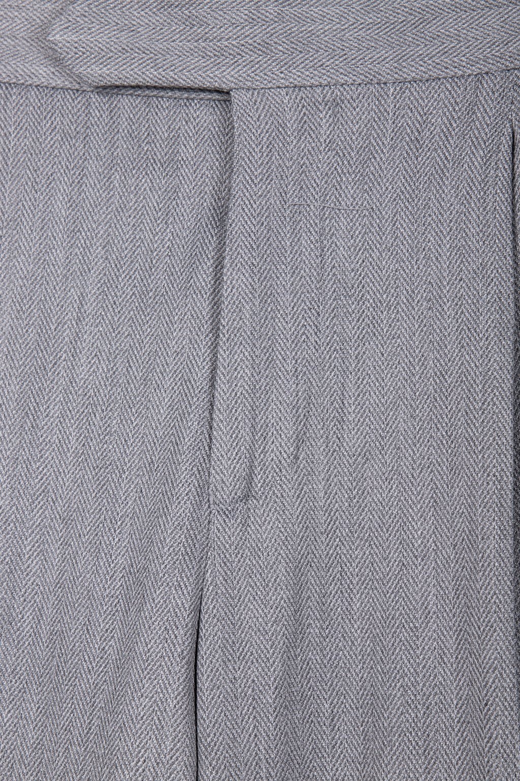 HARVEY WAIST BUCKLE TROUSERS PALE GREY - OUTLET PRICE 4