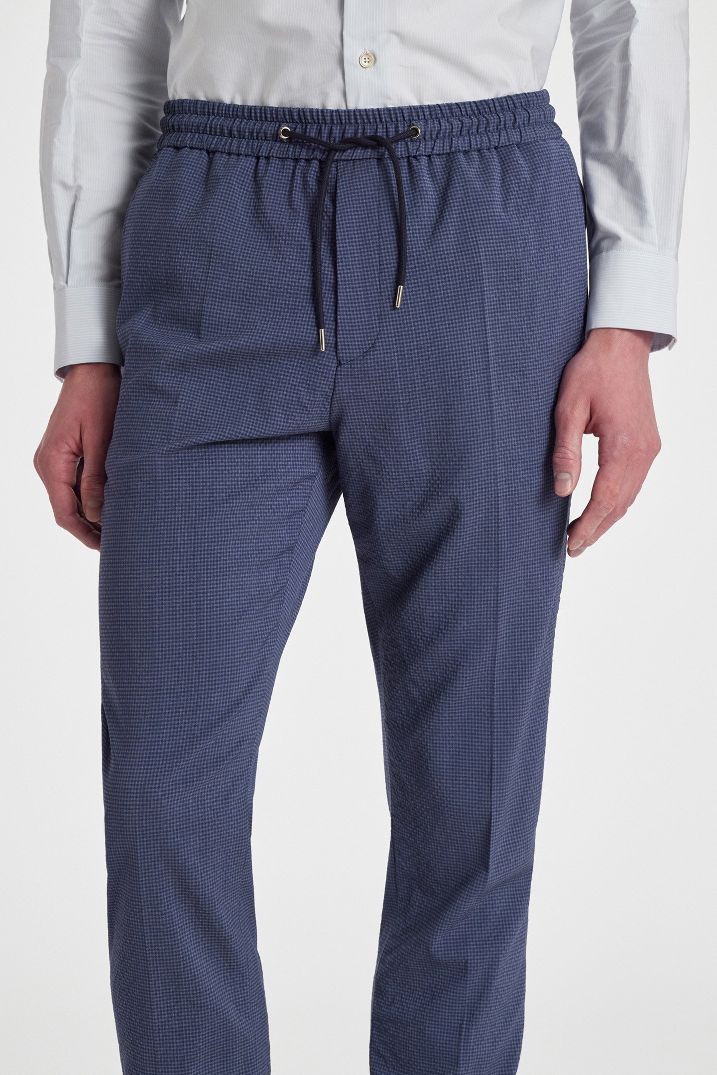 MENS DRAWCORD TROUSER INDIGO 5