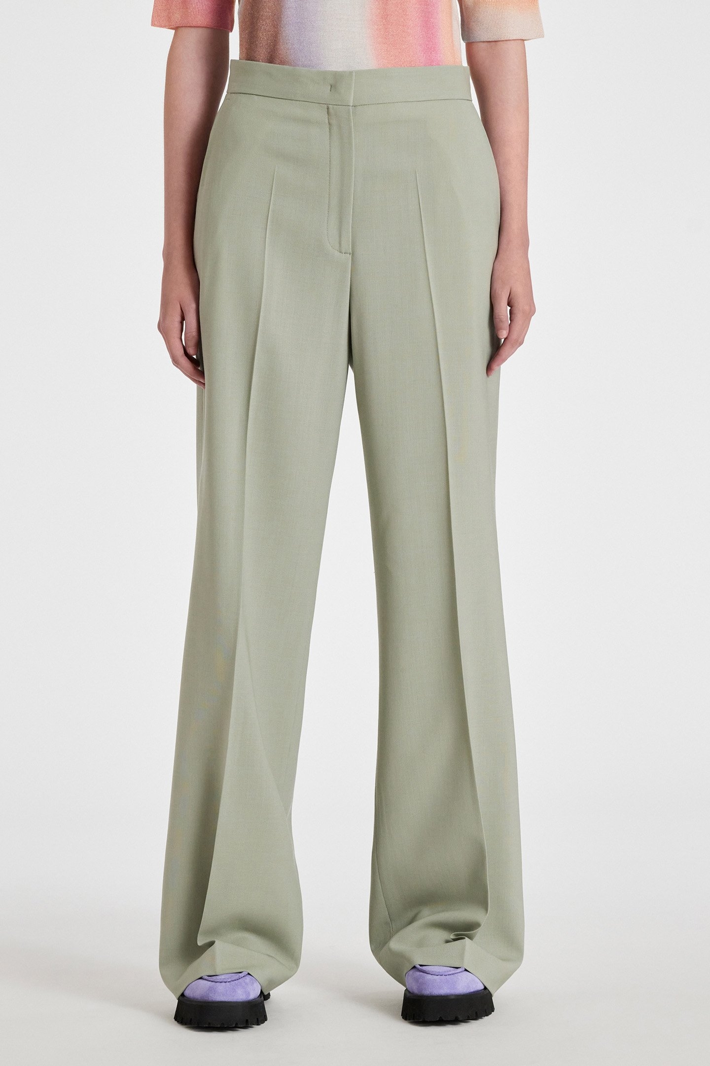 WOMENS TROUSERS MILITARY GREEN 1