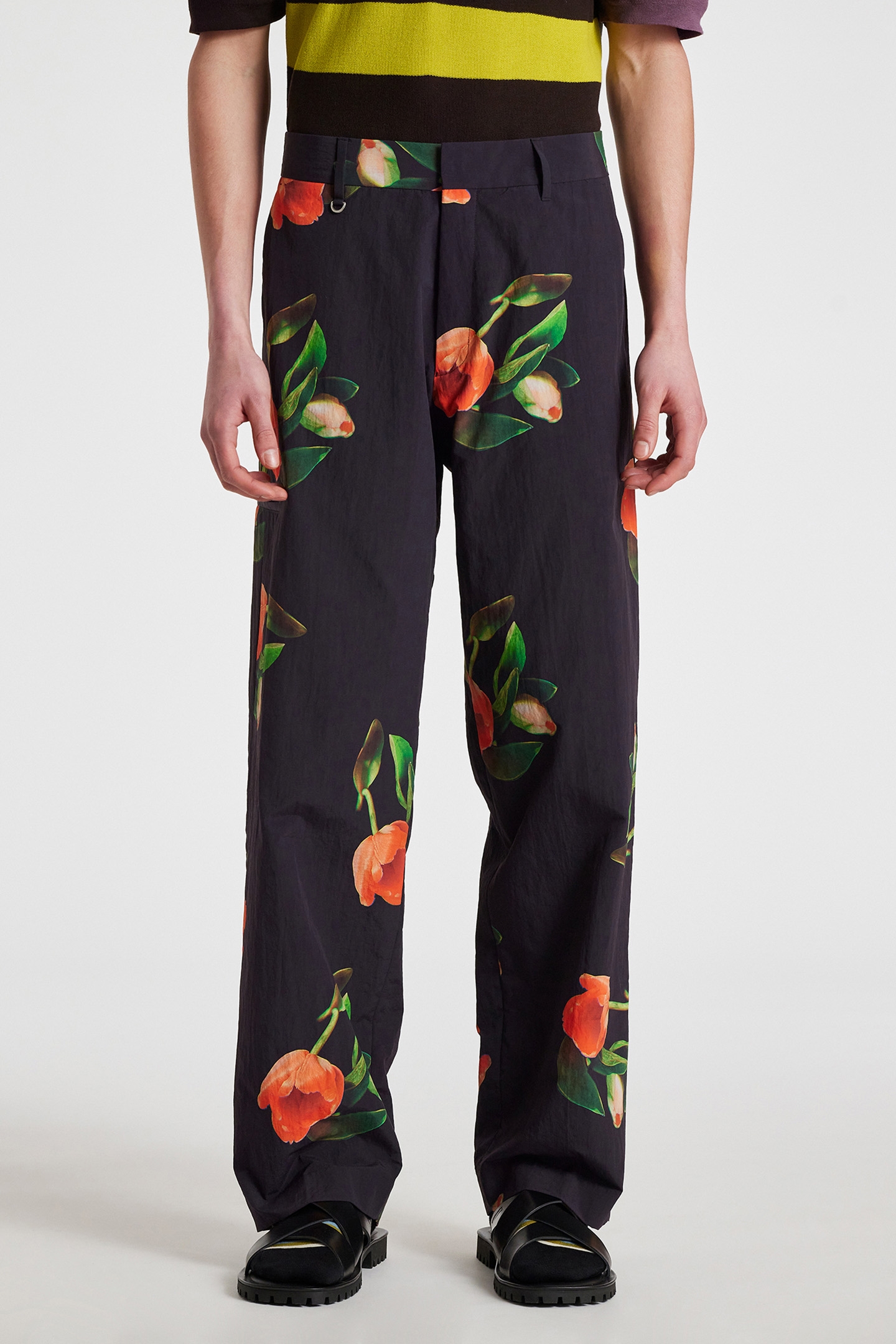 MENS POP TROUSER DARK BROWN 1