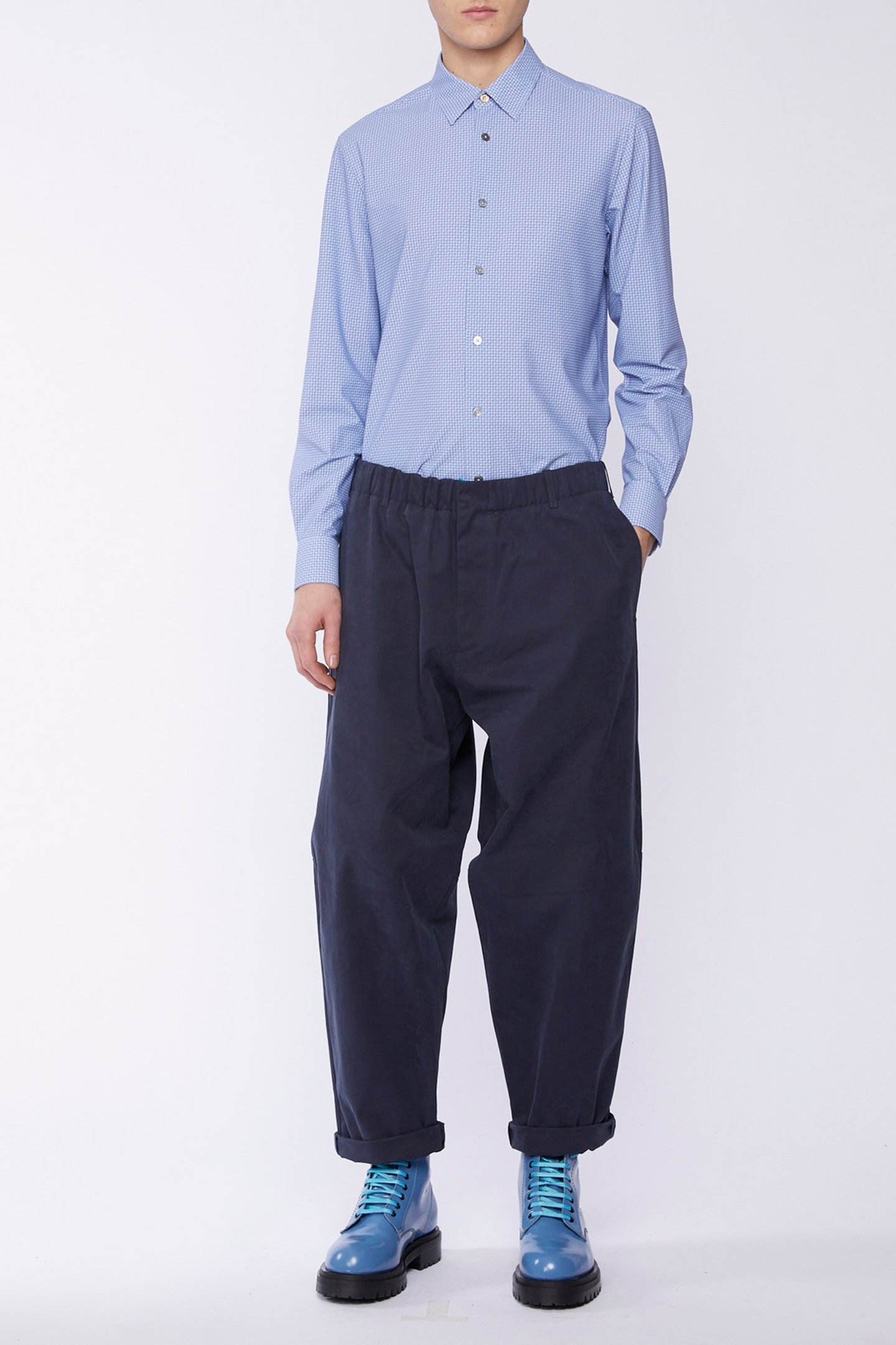 GENTS TROUSER VERY DARK NAVY 3