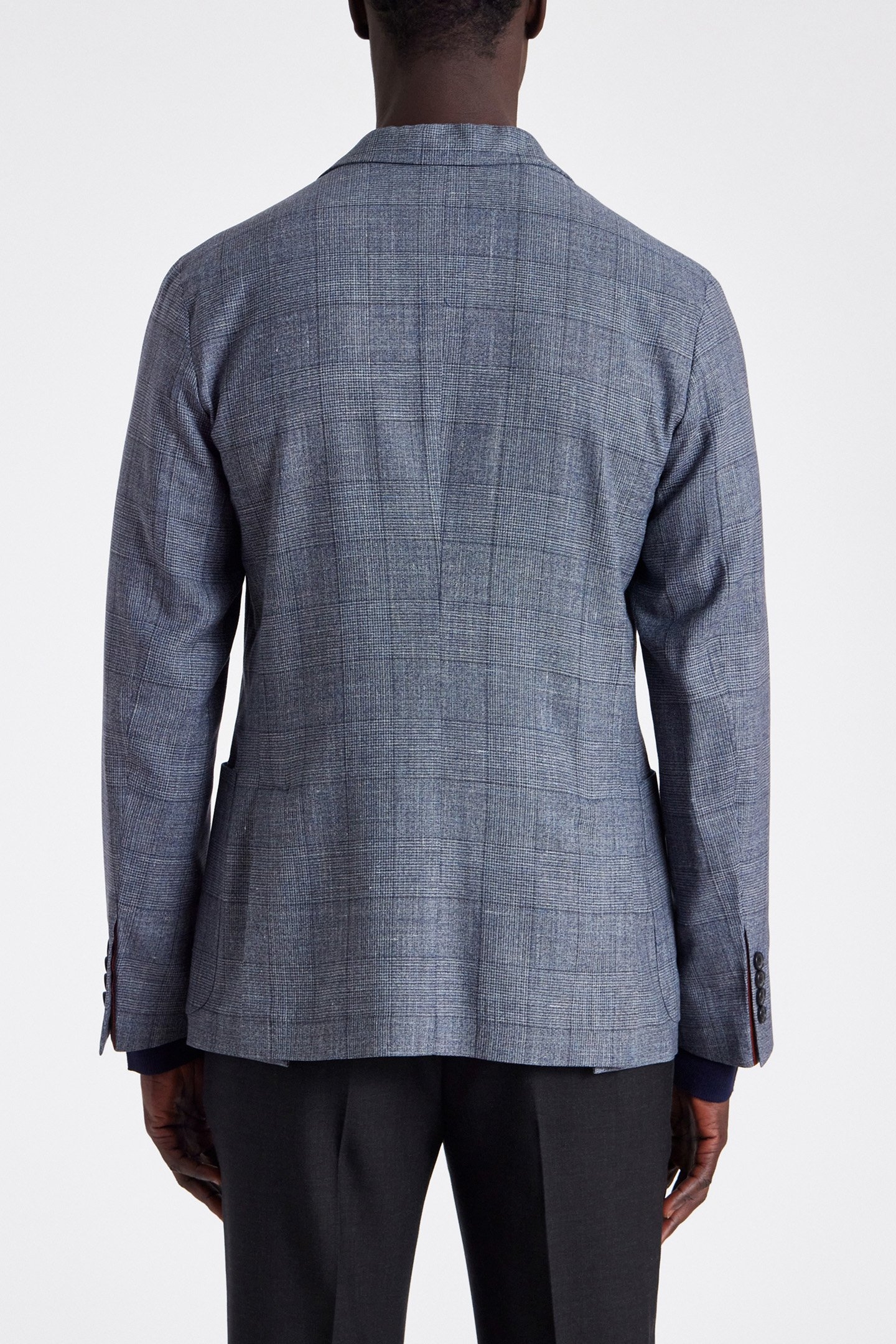 MENS 2 BTN PATCH POCKET JACKET GREYISH BLUE 2