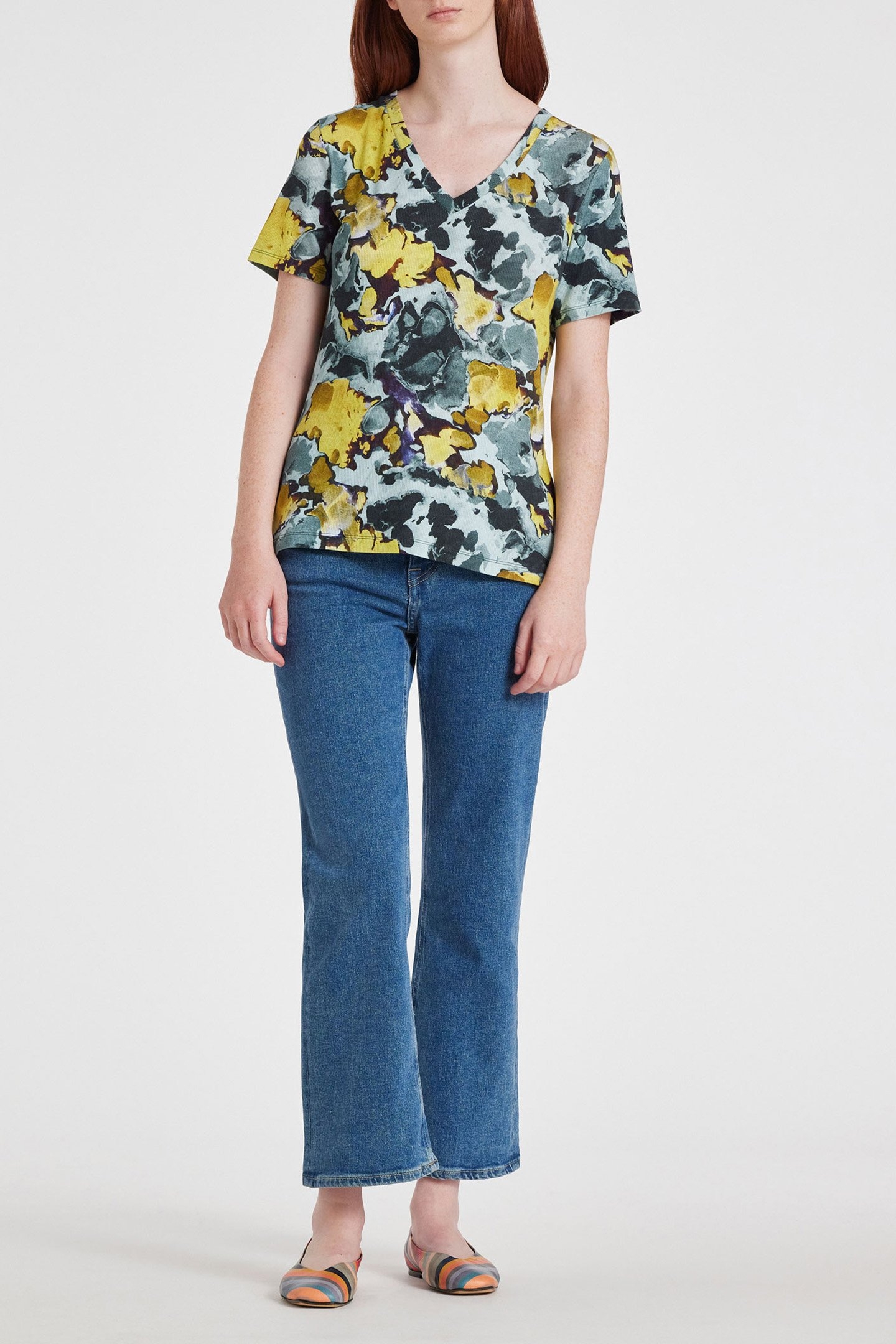 WOMENS MARBLE TOP BLUE 3