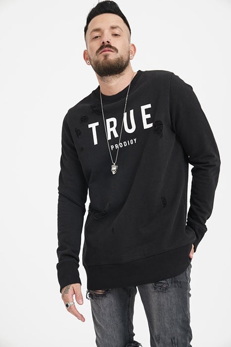 SWEATSHIRT LEANO BLACK 2