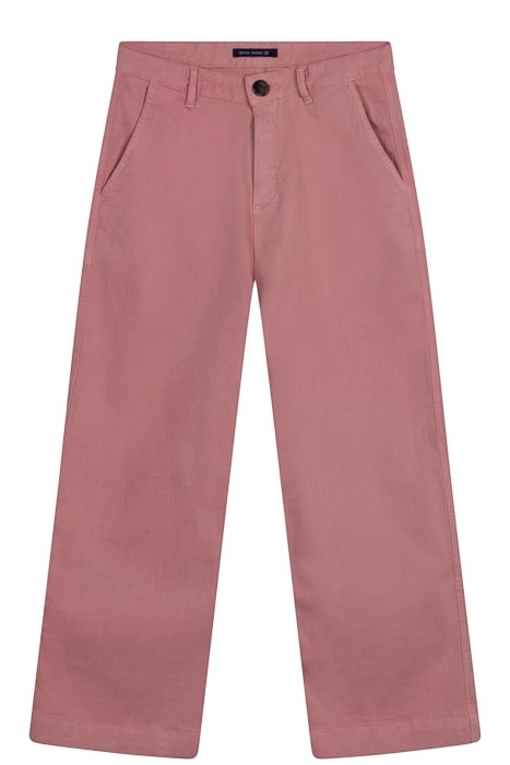 WIDE COTTON PANTS PINK 2 1
