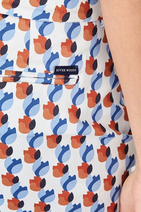 COTTON PANTS WITH PLEATS RED 4