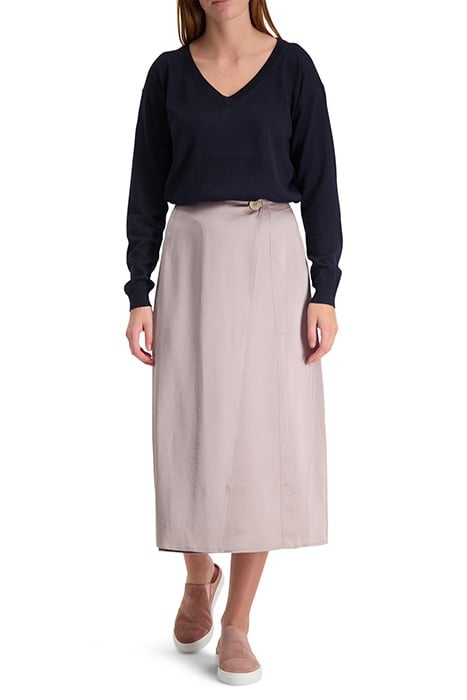 ALBA SATIN SKIRT POWDER 3