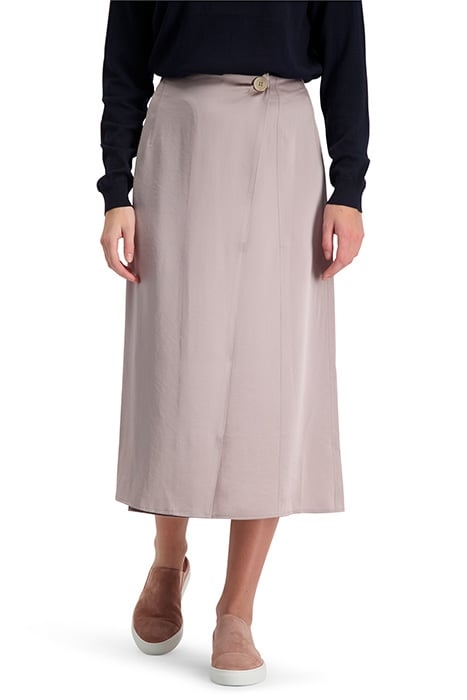 ALBA SATIN SKIRT POWDER 1