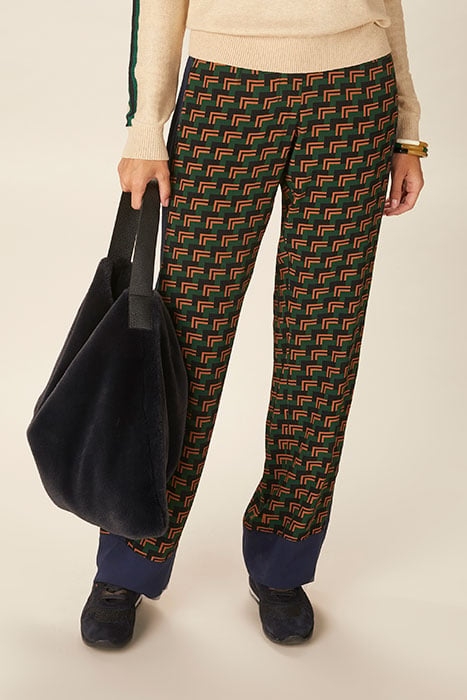 APPLIED BACK PKT PANT GREEN 2