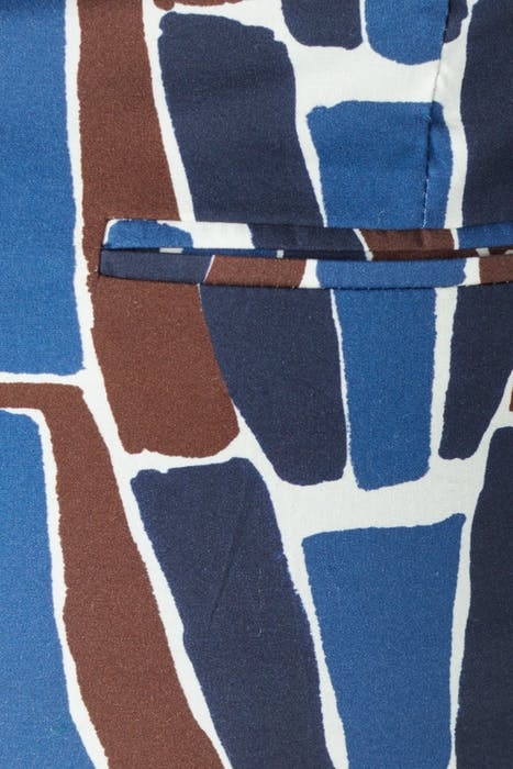 COTTON CHINO PANTS BLUE W90195 5