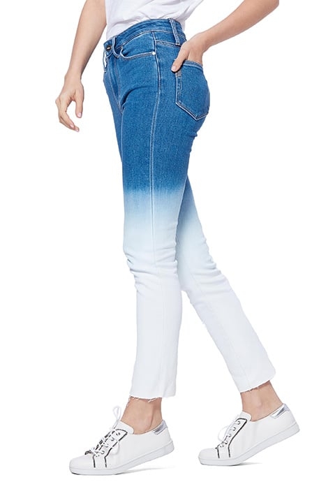 HOXTON SLIM RAW HEM ARCTIC OMBRE 3